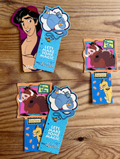 Book Bites Disney bookmark Aladdin Genie Lion King Timon & Pumbaa Stocking Fillr
