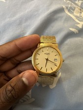Vintage Gold-Tone Rotary