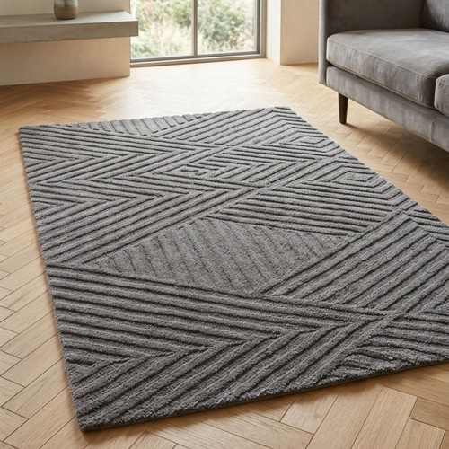 Charcoal hague wool - charcoal,