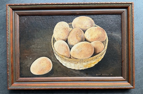 Rustic american folk - egg, oil