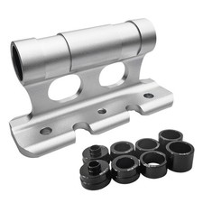 Mount Bike Rack Roof Rack Carrier for Trailer Cross Bar Van Argent