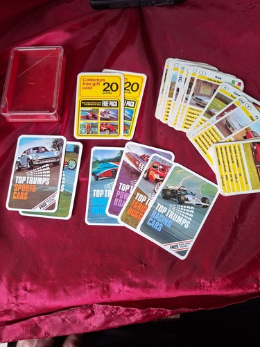 Vintage top trumps - vintage, cars