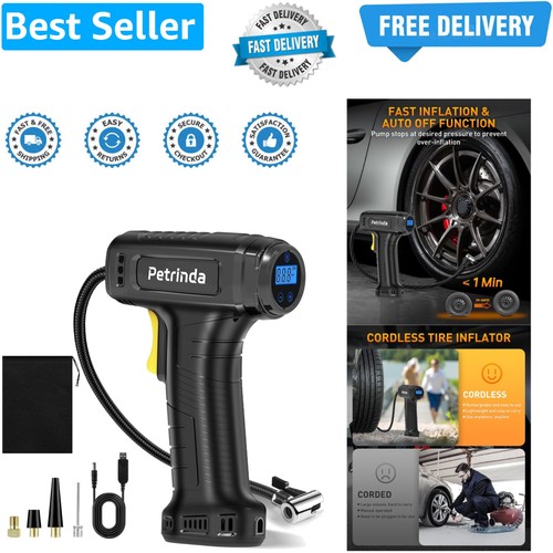 Cordless tyre inflator air - cordless,