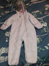 12-24 Months Regatta Pink All In One Showsuit Girls