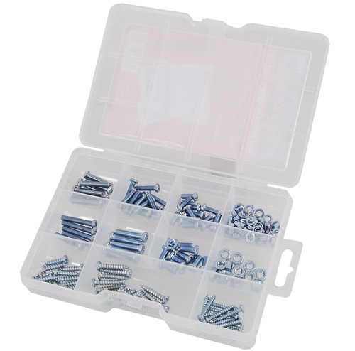 Fixings kit mixed - mixed, nuts