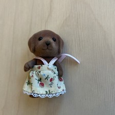 Sylvanian Chocolate Labrador Size dog puppy Sylvanian Families figure 