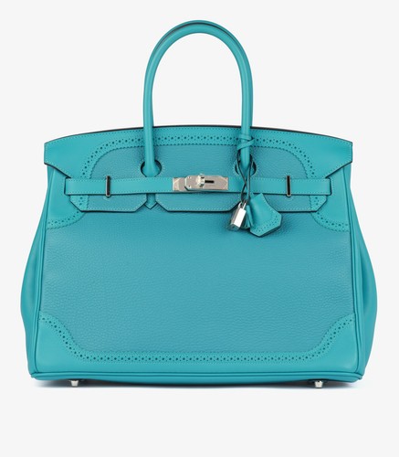 Hermès turquoise togo swift - turquoise,
