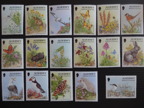 Alderney mint stamps - alderney.,