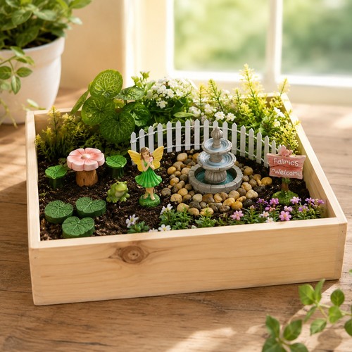Belavi fairy garden - fairy, kit
