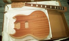 DIY Guitar body Guitar Neck kit Floyd style Build on own 22 fret 24.75 inch