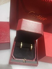 Cartier Earings Women's Brand New with Original Box