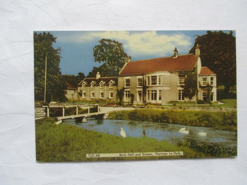 Vintage colour postcard - colour, postcard,
