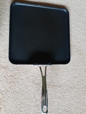 STELLAR PIZZA  / CREPES LONG HANDLED SQUARE 11” INCH HARD ANODISED PAN