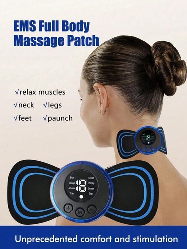 Ems neck massage - neck, pads