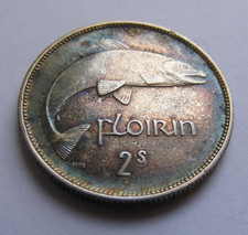 1928 Irish Silver Two Shilling