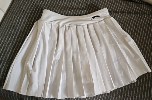 Slazenger white tennis pleated - slazenger,