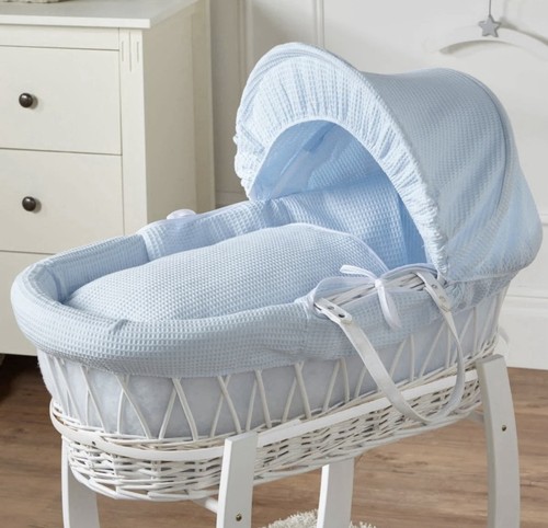 Baby moses basket wicker - wicker, |