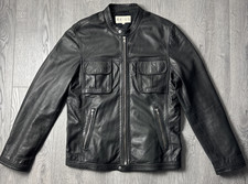 Reiss Defender Leather Jacket