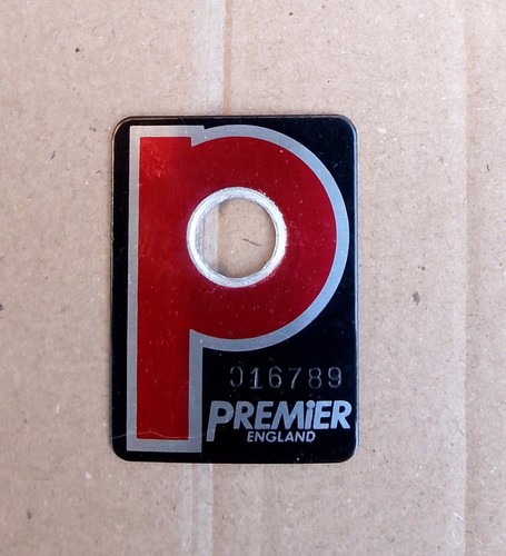 Premier drum badge
