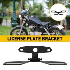 18cm Motorcycle Black License