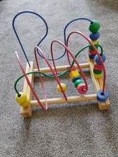 Educational Wooden Bead Maze