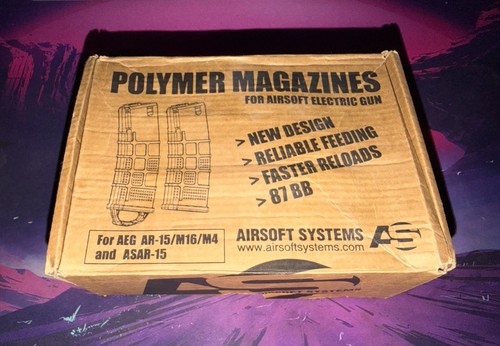 Polymer magazines airsoft - magazines,