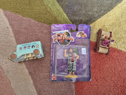 90s flintstones action figures - flintstones,