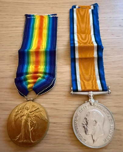 Genuine original ww1 medal - ww1,
