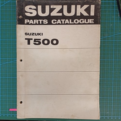 Suzuki t500 parts catalogue - suzuki,
