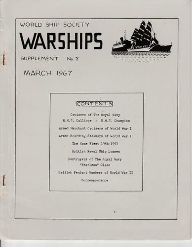 World ship society warships - world,