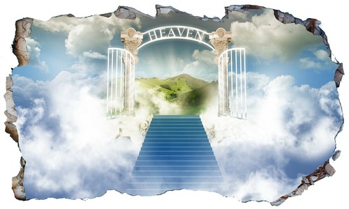 Heaven stairway magic - heaven, 3d