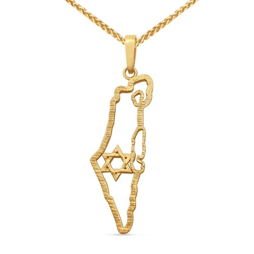 14k solid gold israel - solid,