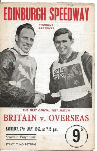 Speedway programme great - programme,