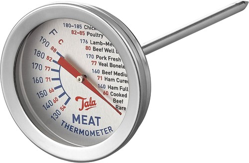 Meat thermometer with inch - meat,