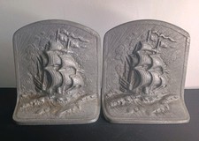 Antique Cast Iron Sailing Ship