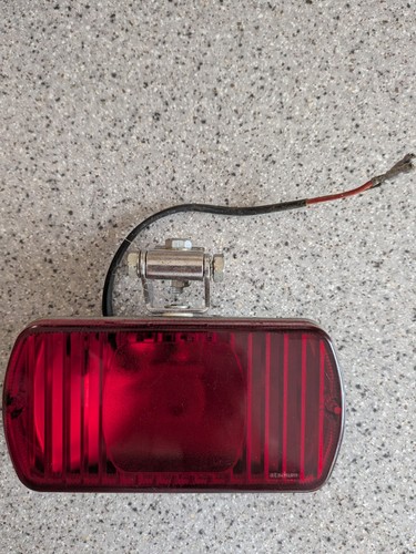 Vintage red fog lamp classic - vintage,