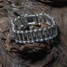 23mm Bike Chain Bracelet .925