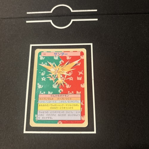Zapdos 145 blue back - blue, topsun