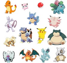 Pokémon Pikachu Wall Stickers