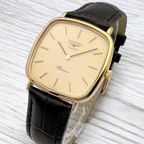 Longines presence square gold - presence,