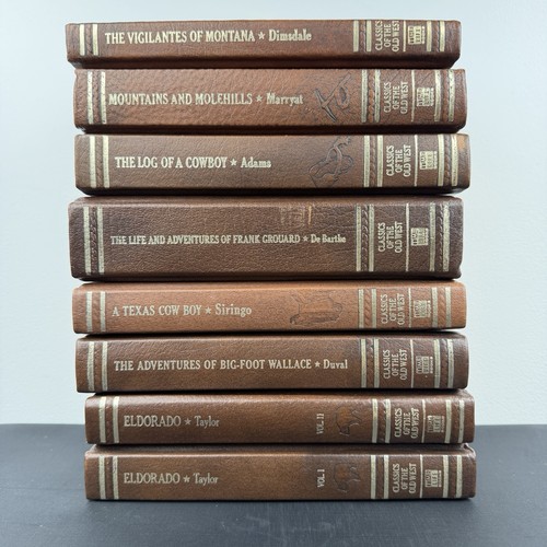 Leather bound hardcover - 8,