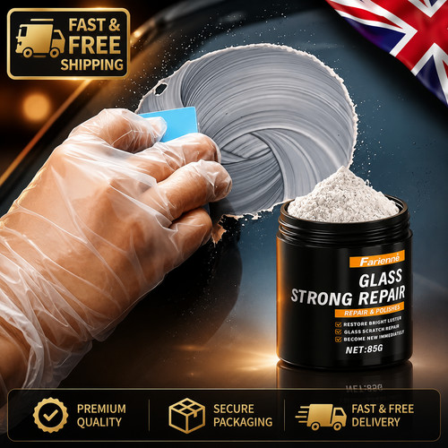 Glass polishing compound - glass,