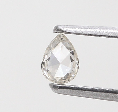 Diamond pear shape rose cut - diamond,