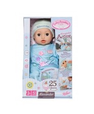 Baby Annabell Interactive Alexander Active 43cm Doll New Xmas Toy Gift Age 3+