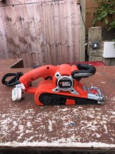BLACK & DECKER KA88 240v 720w  Belt sander 75 x 533mm belt