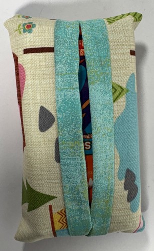 Small fabric tissue holder - fabric,