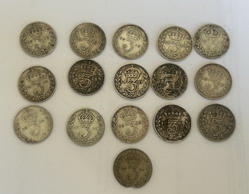 Job lot pre 1920 silver - pre,