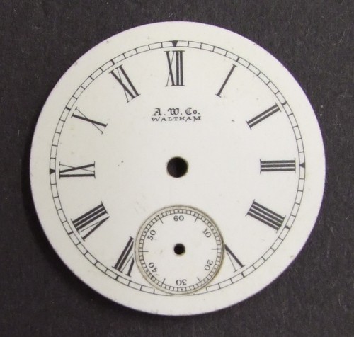 Waltham watch dial 30 - co,
