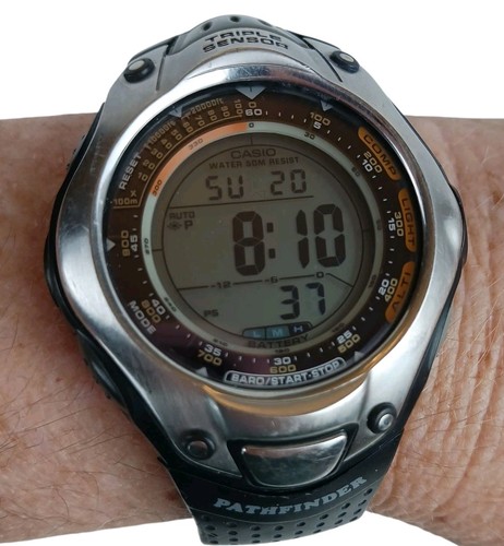 Vtg casio pathfinder - casio, triple