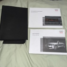 AUDI TT ROADSTER (2006 - 2010) HANDBOOK - OWNERS MANUAL & WALLET RefB059